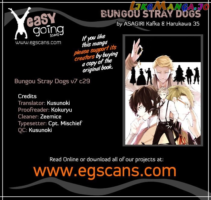 Bungou Stray Dogs Chapter 29 image 01